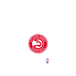 犀牛盾Clear Case手機殼 - Samsung Galaxy S25 Plus - 【聯名設計款】 - NBA - Logo-亞特蘭大老鷹 Atlanta Hawks