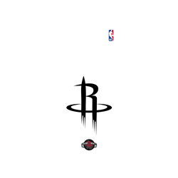 Galaxy S25 Plus Clear Case (MagSafe 兼容)  NBA B&W-休士頓火箭 Houston Rockets B&W