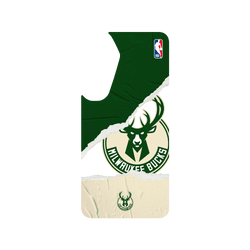 Galaxy S25 Plus Clear Case (MagSafe 兼容)  NBA 熱血系列-密爾瓦基公鹿 Milwaukee Bucks - Sweat and Tears