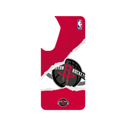 Galaxy S25 Plus Clear Case (MagSafe 兼容)  NBA 熱血系列-休士頓火箭 Houston Rockets - Sweat and Tears
