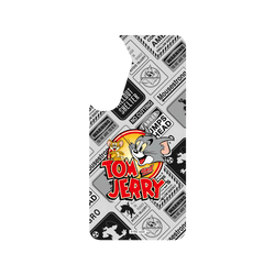 犀牛盾Clear Case手機殼 - Samsung Galaxy S25 Plus - 【聯名設計款】 - 湯姆貓與傑利鼠 Tom and Jerry - 貼紙系列 - 復古LOGO