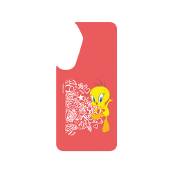 犀牛盾Clear Case (MagSafe 兼容)手機殼 - Samsung Galaxy S25 Plus - 【聯名設計款】 - 樂一通 Looney Tunes - 亂花系列-崔弟