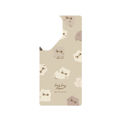 Samsung Galaxy S25 Ultra 犀牛盾Clear Case (MagSafe 兼容)聯名設計款透明手機殼 爽爽貓 Song Song Meow By SECOND - 爽爽棕