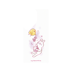 犀牛盾Clear Case手機殼 - Samsung Galaxy S25 Ultra - 【聯名設計款】 - 懶散兔與啾先生 Lazy Rabbit and Mr.Chu - 金魚