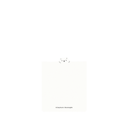 犀牛盾Clear Case (MagSafe 兼容)手機殼 - Samsung Galaxy S25 Ultra - 【聯名設計款】 - 白白日記 Darylhochi - 一片白
