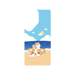 犀牛盾Clear Case手機殼 - Samsung Galaxy S25 Ultra - 【聯名設計款】 - 柴語錄 Shiba Says - 沙灘上的龐然大物