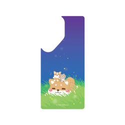 犀牛盾Clear Case手機殼 - Samsung Galaxy S25 Ultra - 【聯名設計款】 - 柴語錄 Shiba Says - 頹在草地上的廢柴