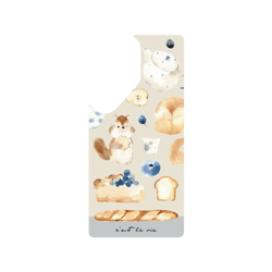 犀牛盾Clear Case (MagSafe 兼容)手機殼 - Samsung Galaxy S25 Ultra - 【聯名設計款】 - 涼丰 LiangFeng - 麵包與梨