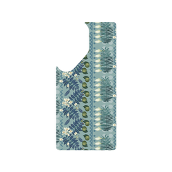 犀牛盾Clear Case手機殼 - Samsung Galaxy S25 Ultra - 【聯名設計款】 - 花生騷 WasangShow - 熱島嶼植淺藍款