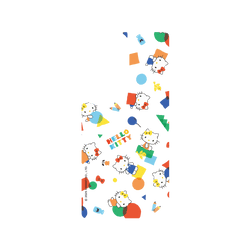 犀牛盾Clear Case防摔背蓋手機殼 - Samsung Galaxy S25 Ultra - 【聯名設計款】 - Hello Kitty - 堆積木時間-印花款