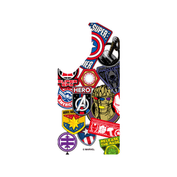 犀牛盾Clear手機殼 - Samsung Galaxy S25 Ultra - 【聯名設計款】 - 迪士尼-漫威 Marvel - 漫威英雄-貼紙系列