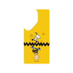 犀牛盾Clear Case (MagSafe 兼容)手機殼 - Samsung Galaxy S25 Ultra - 【聯名設計款】 - Snoopy 史努比 - 一起玩滑板吧！