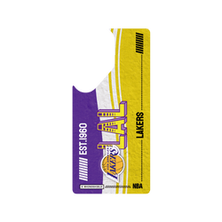 Galaxy S25 Ultra Clear Case (MagSafe 兼容)  NBA 復古球員卡-洛杉磯湖人 L.A. Lakers - Vintage Card
