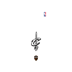 Galaxy S25 Ultra Clear  NBA B&W-克里夫蘭騎士 Cleveland Cavaliers B&W