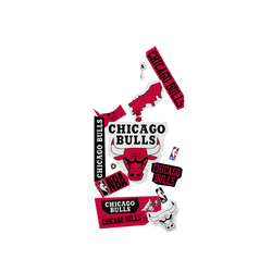Galaxy S25 Ultra Clear  NBA 拼貼系列-芝加哥公牛 Chicago Bulls - Collage