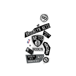 Galaxy S25 Ultra Clear Case (MagSafe 兼容)  NBA 拼貼系列-布魯克林籃網 Brooklyn Nets - Collage