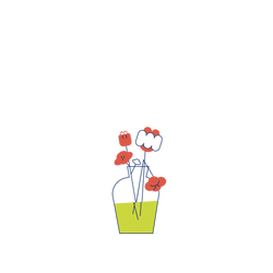 犀牛盾JellyTint手機殼 - Samsung Galaxy A56 - 【獨家設計款】 - 花的姿態