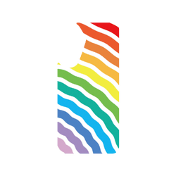 犀牛盾JellyTint (MagSafe 兼容)手機殼 - Samsung Galaxy A56 - 【獨家設計款】 - 彩虹漣漪