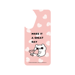 犀牛盾Clear Case (MagSafe 兼容)手機殼 - Samsung Galaxy A56 - 【聯名設計款】 - 爽爽貓 Song Song Meow By SECOND - Make it a great day