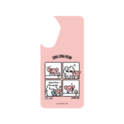 犀牛盾Clear Case (MagSafe 兼容)手機殼 - Samsung Galaxy A56 - 【聯名設計款】 - 爽爽貓 Song Song Meow By SECOND - 一起變美吧