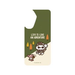犀牛盾Clear Case (MagSafe 兼容)手機殼 - Samsung Galaxy A56 - 【聯名設計款】 - 爽爽貓 Song Song Meow By SECOND - 冒險爽爽貓