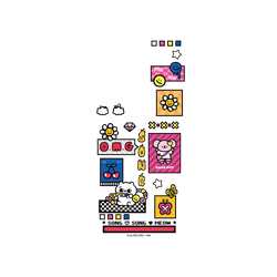 Samsung Galaxy A56 犀牛盾Clear Case (MagSafe 兼容)聯名設計款透明手機殼 爽爽貓 Song Song Meow By SECOND - 復古爽貓