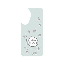 Samsung Galaxy A56 犀牛盾Clear Case (MagSafe 兼容)聯名設計款透明手機殼 爽爽貓 Song Song Meow By SECOND - Cherry wing