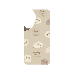 Samsung Galaxy A56 犀牛盾Clear Case (MagSafe 兼容)聯名設計款透明手機殼 爽爽貓 Song Song Meow By SECOND - 爽爽棕