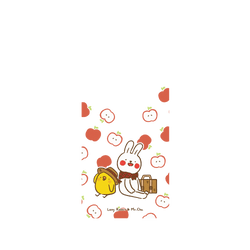 犀牛盾JellyTint手機殼 - Samsung Galaxy A56 - 【聯名設計款】 - 懶散兔與啾先生 Lazy Rabbit and Mr.Chu - 蘋果