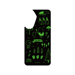 犀牛盾Clear Case手機殼 - Samsung Galaxy A56 - 【聯名設計款】 - 馬來貘 Laimo - LAIMO的魔幻森林_黑夜