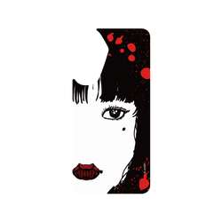 Samsung Galaxy A56 犀牛盾Clear Case (MagSafe 兼容)聯名設計款透明手機殼 伊藤潤二 Junji Ito - 抽色設計款 - 富江