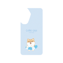 犀牛盾JellyTint手機殼 - Samsung Galaxy A56 - 【聯名設計款】 - 柴語錄 Shiba Says - 泳圈版