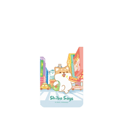 犀牛盾JellyTint (MagSafe 兼容)手機殼 - Samsung Galaxy A56 - 【聯名設計款】 - 柴語錄 Shiba Says - 出國小確幸