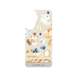 犀牛盾Clear Case手機殼 - Samsung Galaxy A56 - 【聯名設計款】 - 涼丰 LiangFeng - 麵包與梨