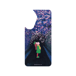 犀牛盾Clear Case手機殼 - Samsung Galaxy A56 - 【聯名設計款】 - 幾米 Jimmy Liao - 幸運遇見你-遇見花開