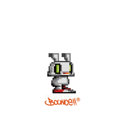 犀牛盾JellyTint手機殼 - Samsung Galaxy A56 - 【聯名設計款】 - BOUNCE - BOUNCE RABBIT 8 BIT