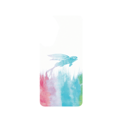 犀牛盾Clear Case (MagSafe 兼容)手機殼 - Samsung Galaxy A56 - 【聯名設計款】 - 花生騷有限公司 - 飛魚浪潮虹彩款