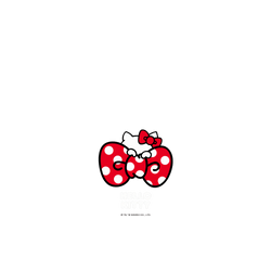 犀牛盾Clear Case手機殼 - Samsung Galaxy A56 - 【聯名設計款】 - Hello Kitty - Hide and seek