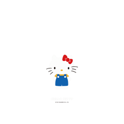 犀牛盾Clear Case (MagSafe 兼容)手機殼 - Samsung Galaxy A56 - 【聯名設計款】 - Hello Kitty - 稍息立正老師好