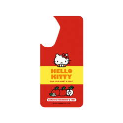 犀牛盾Clear Case手機殼 - Samsung Galaxy A56 - 【聯名設計款】 - Hello Kitty - 生鮮食品-蘋果