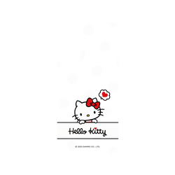 犀牛盾Clear Case手機殼 - Samsung Galaxy A56 - 【聯名設計款】 - Hello Kitty - 普普風圓點