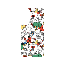 犀牛盾Clear Case防摔背蓋手機殼 - Samsung Galaxy A56 - 【聯名設計款】 - Hello Kitty - Hello Kitty & Mimmy