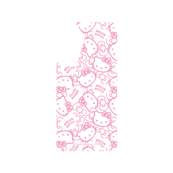 犀牛盾Clear Case防摔背蓋手機殼 - Samsung Galaxy A56 - 【聯名設計款】 - Hello Kitty - 粉紅愛心
