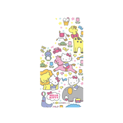 犀牛盾Clear Case防摔背蓋手機殼 - Samsung Galaxy A56 - 【聯名設計款】 - Hello Kitty - 樂遊動物園