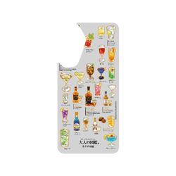 犀牛盾JellyTint 防摔背蓋手機殼 - Samsung Galaxy A56 - 【聯名設計款】 - 大人的圖鑑 - カクテル編_図鑑