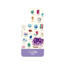 犀牛盾JellyTint 防摔背蓋手機殼 - Samsung Galaxy A56 - 【聯名設計款】 - 大人的圖鑑 - 鉱物編_雑誌風