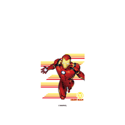 犀牛盾Clear Case (MagSafe 兼容)手機殼 - Samsung Galaxy A56 - 【聯名設計款】 - 迪士尼-漫威 Marvel - 鋼鐵人-準備出擊