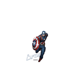 犀牛盾Clear Case (MagSafe 兼容)手機殼 - Samsung Galaxy A56 - 【聯名設計款】 - 迪士尼-漫威 Marvel - 美國隊長-準備任務