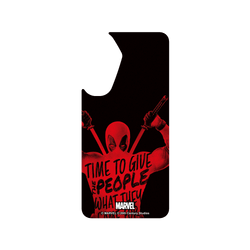 犀牛盾Clear手機殼 - Samsung Galaxy A56 - 【聯名設計款】 - 迪士尼-漫威 Marvel - 死侍-It's Deadpool's Time