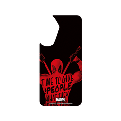 犀牛盾Clear Case手機殼 - Samsung Galaxy A56 - 【聯名設計款】 - 迪士尼-漫威 Marvel - 死侍-It's Deadpool's Time